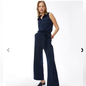 Chico’s Sleeveless Utility Jumpsuit